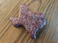 11 oz .999 copper Texas hand pour front, exact item, SKU 11OZTEXAS