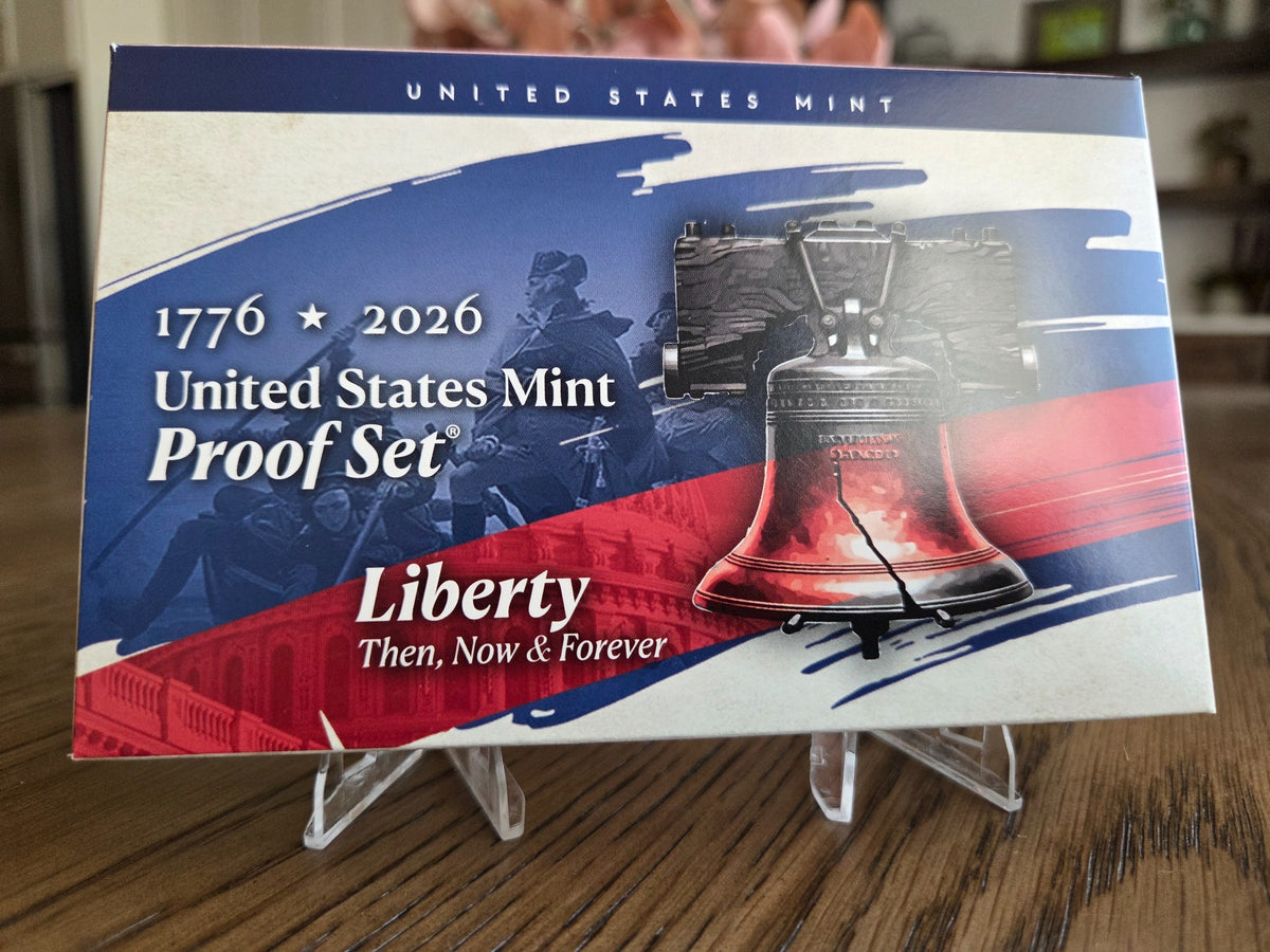 2026 S U.S. Mint Semiquincentennial Proof Set – original U.S. Mint box front