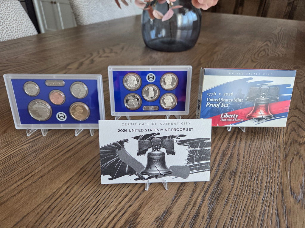 2026 S U.S. Mint Semiquincentennial Proof Set – complete set with both lenses, original box and certificate of authenticity