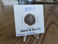 1908-D Barber dime obverse – exact coin BD0008