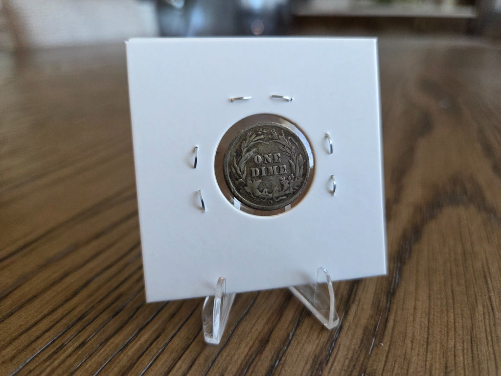 1902-O Barber dime reverse – exact coin BD0009