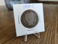 1908-S Barber half dollar, obverse of exact coin BH0008