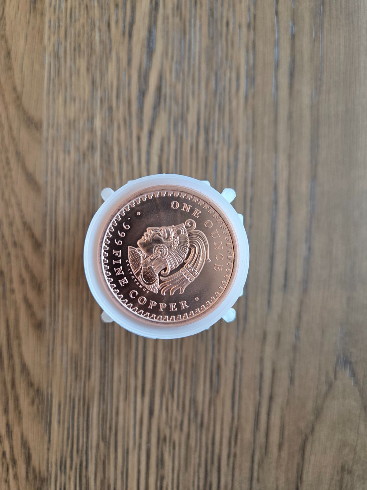 CUR001 – copper rounds storage tube