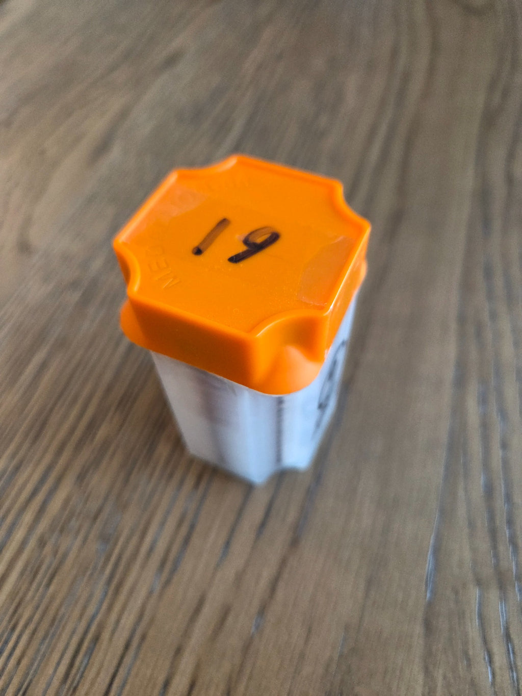 CUR003 – copper rounds storage tube
