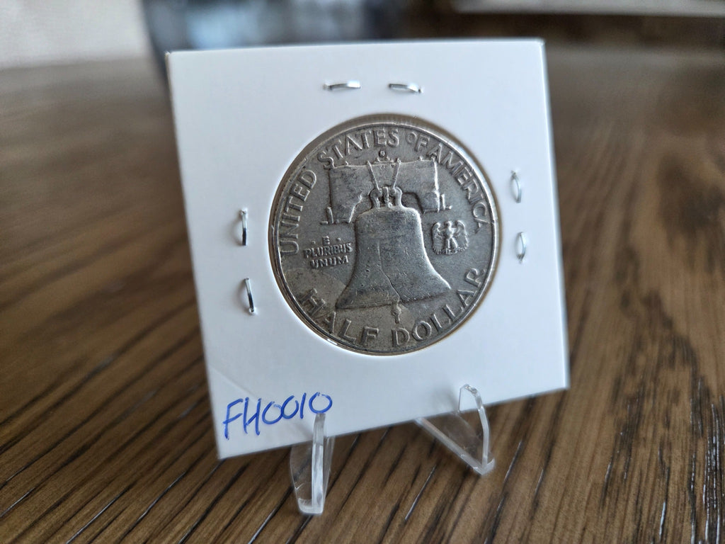 1957-D Franklin Half Dollar reverse