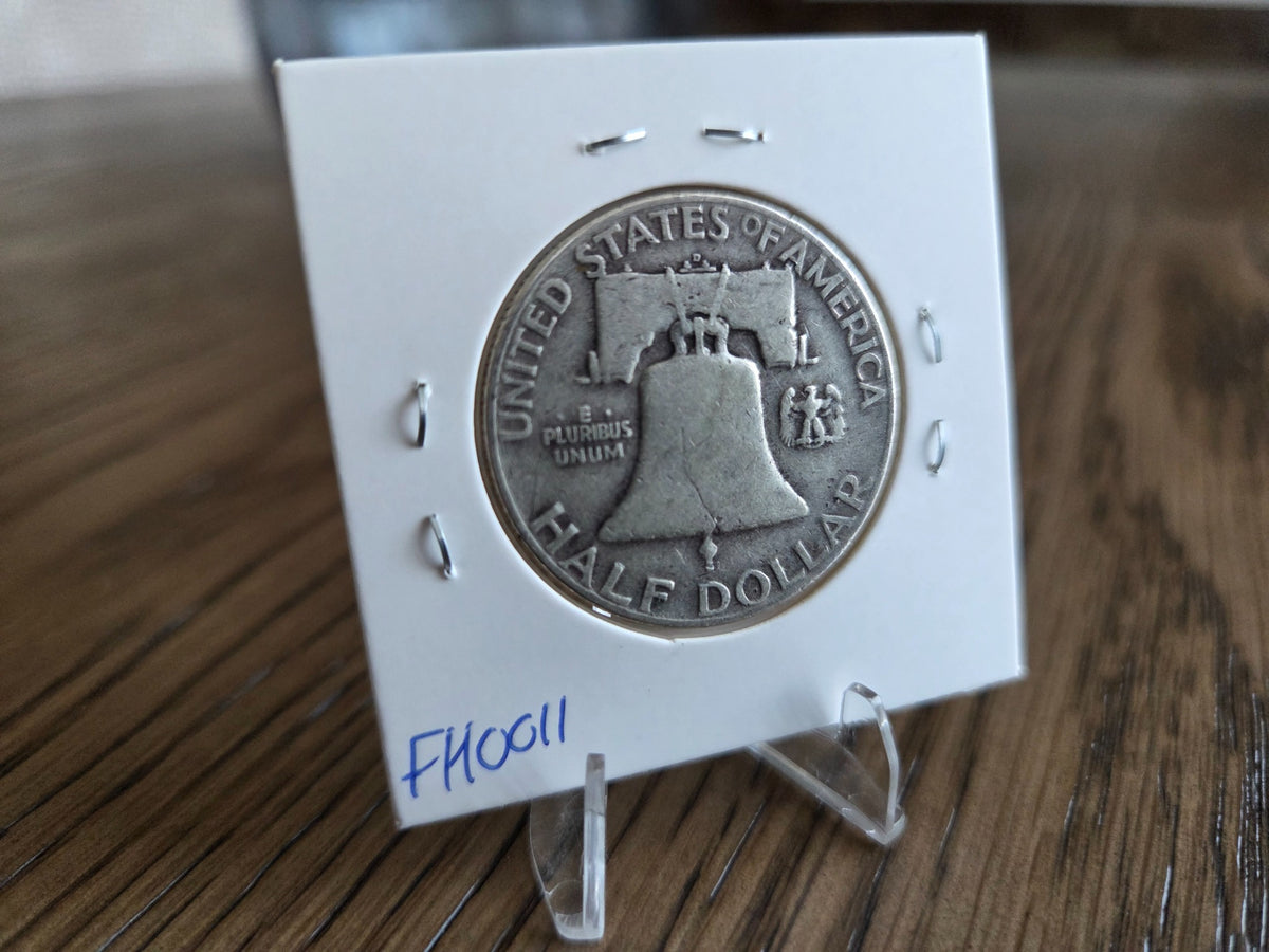 1952-D Franklin Half Dollar reverse