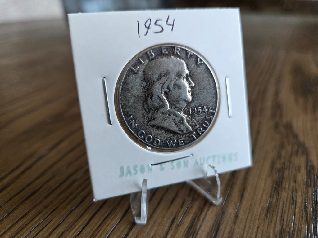 1954 Franklin Half Dollar obverse
