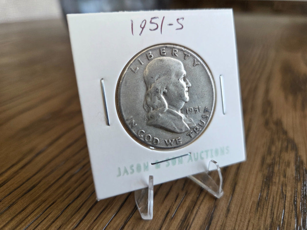 1951-S Franklin Half Dollar obverse