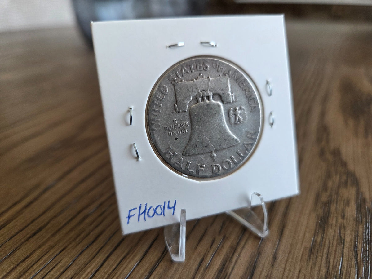 1951-S Franklin Half Dollar reverse