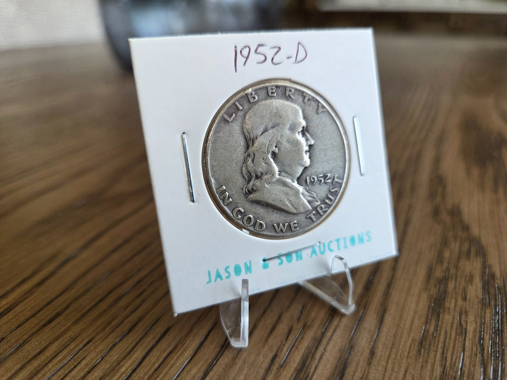 1952-D Franklin Half Dollar obverse