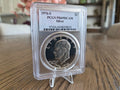 1976-S Eisenhower Proof Dollar – 40% Silver – PCGS PR69DCAM – obverse and holder