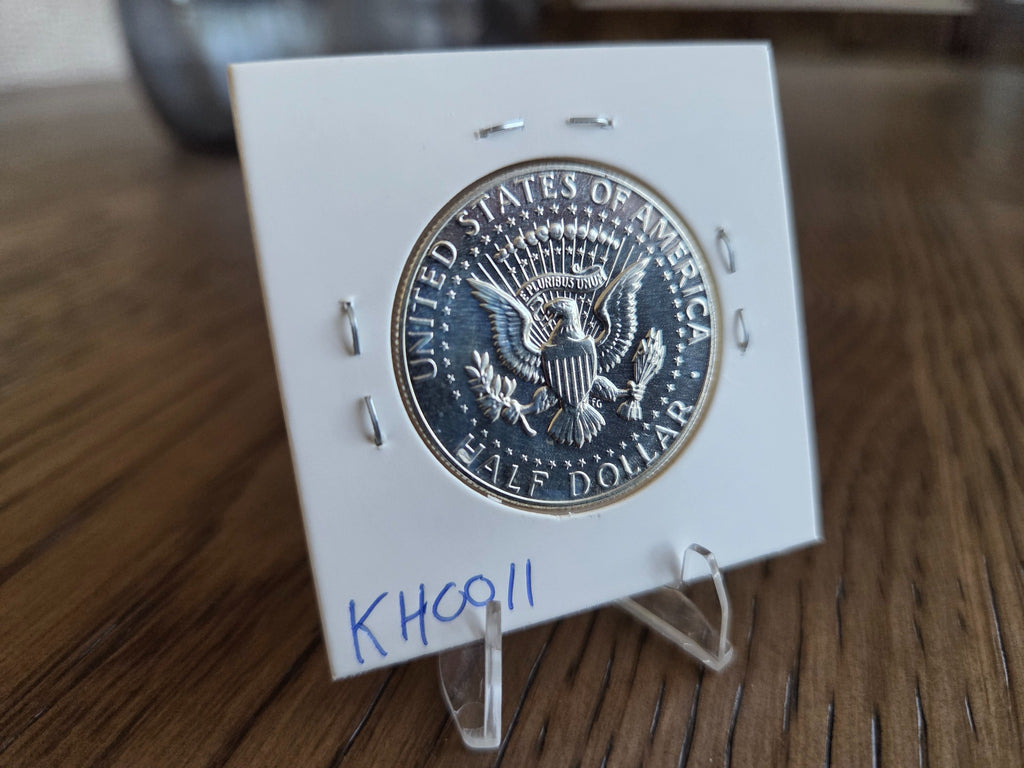 1968-S Kennedy 40% Silver Proof Half Dollar reverse, exact coin, SKU KH0011