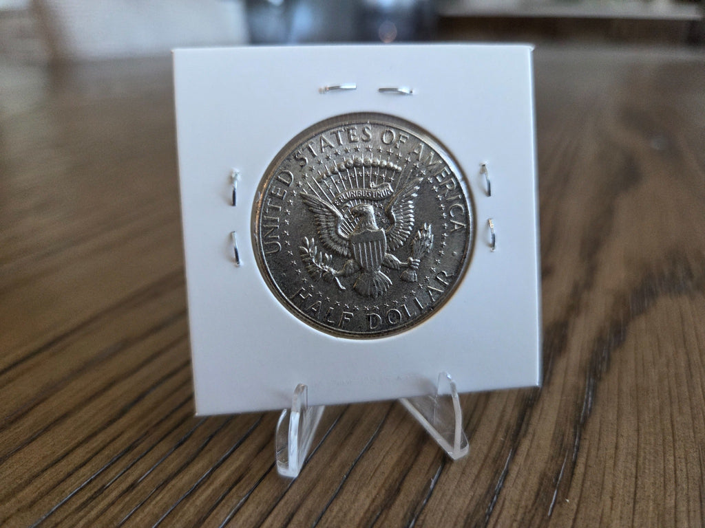 1964 Kennedy half dollar reverse – exact coin KH0014