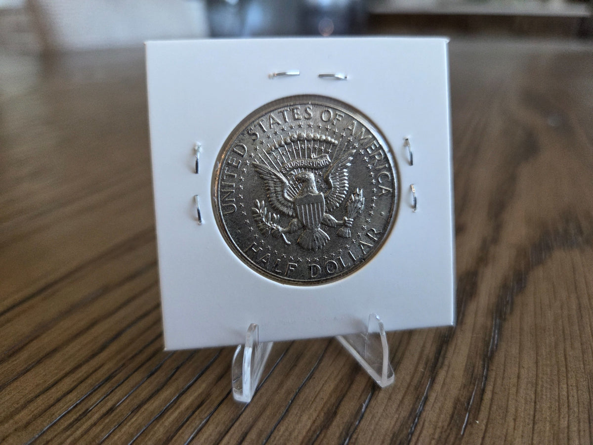 1964 Kennedy half dollar reverse – exact coin KH0014