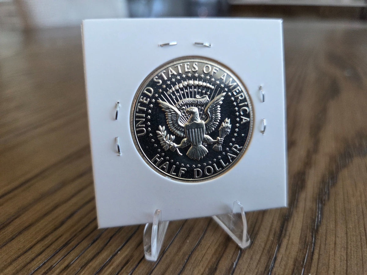 1969-S Proof Kennedy half dollar — reverse