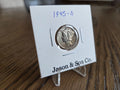 1945-D Mercury Dime – 90% Silver – Toned – obverse – exact coin MD0003