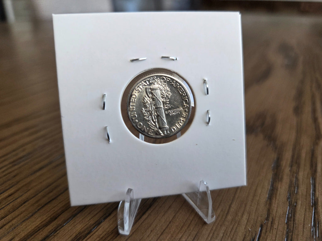 1942-D Mercury dime reverse - exact coin MD0005