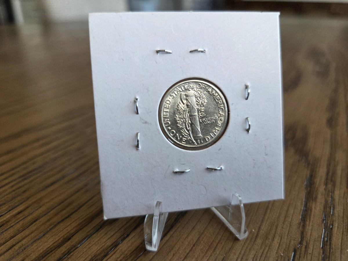 1943-S Mercury dime reverse - exact coin MD0009