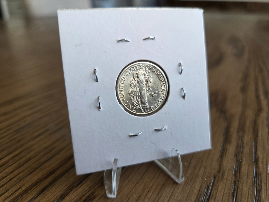 1944 Mercury Dime reverse - exact coin MD0010