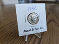 1942 Mercury dime obverse – exact coin MD0013