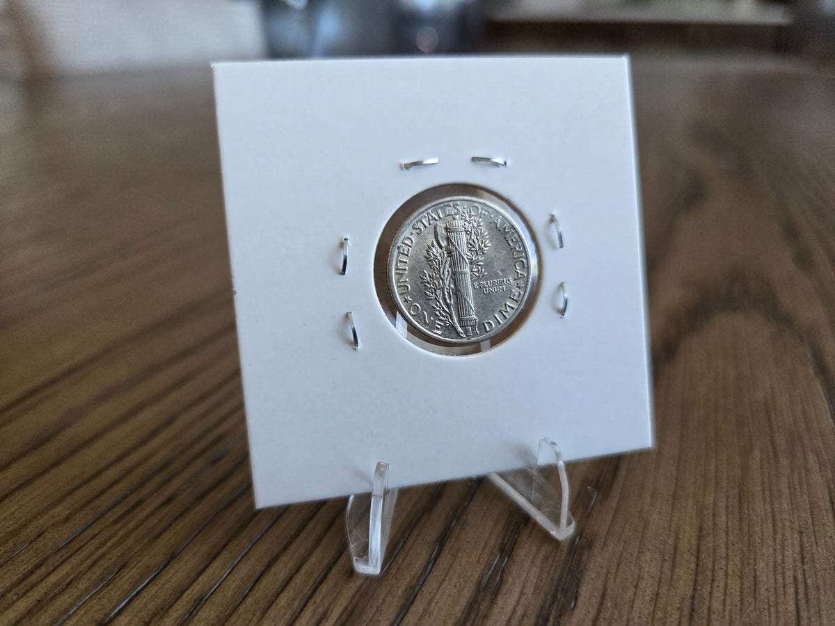 1942 Mercury dime reverse – exact coin MD0013