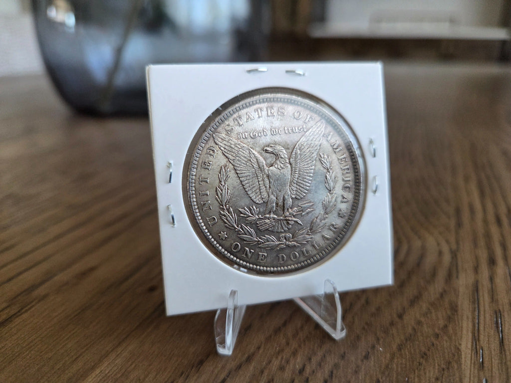 1889 Morgan Silver Dollar – Philadelphia, reverse of exact coin MSD0001