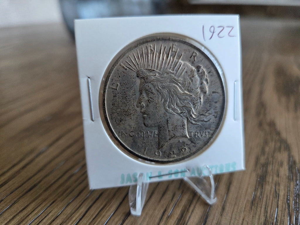 1922 Peace Silver Dollar obverse