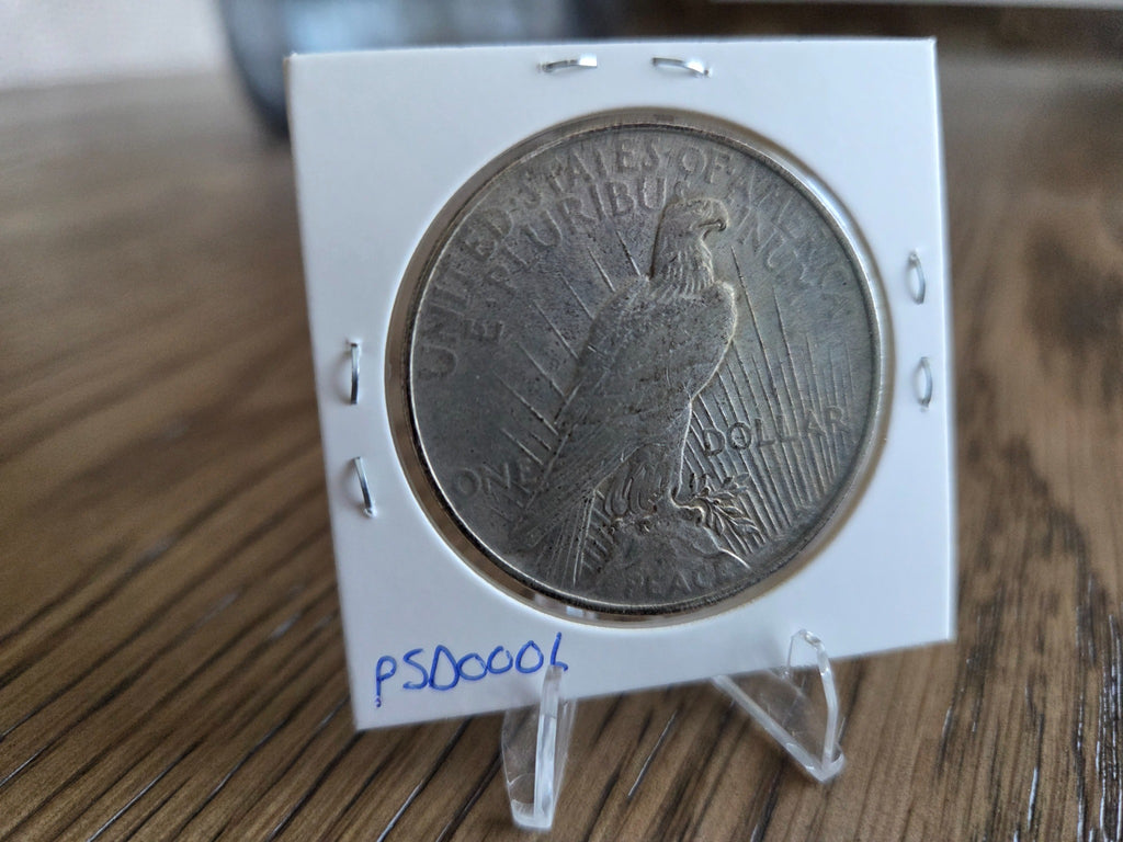 1922 Peace Silver Dollar reverse