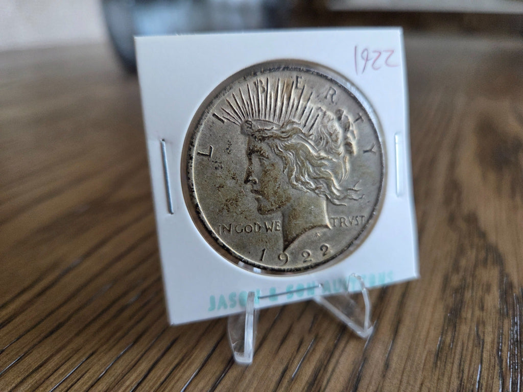 1922 Peace Silver Dollar obverse