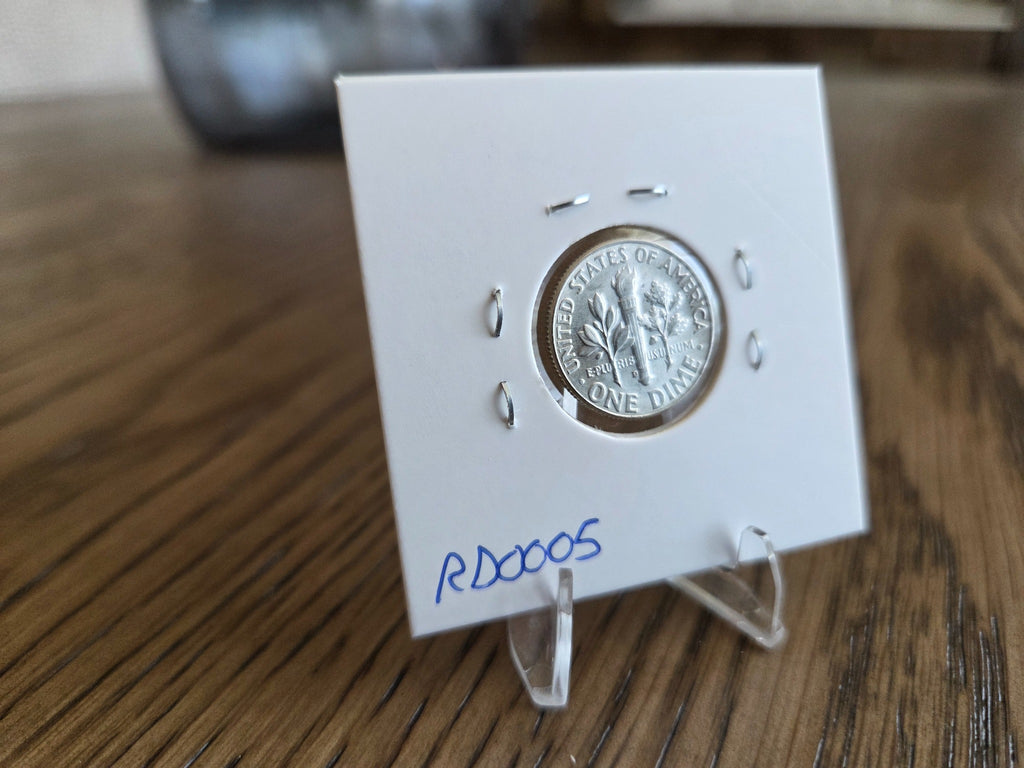 Reverse of exact 1964-D Roosevelt dime RD0005