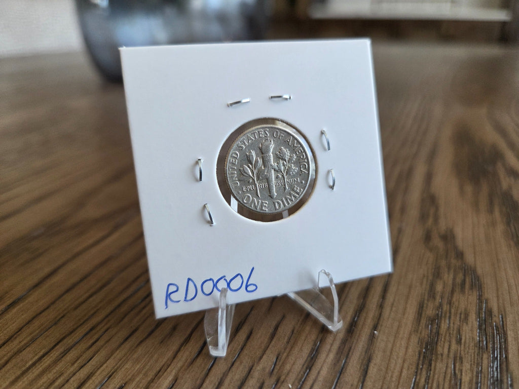 Reverse of exact 1964 Roosevelt dime RD0006