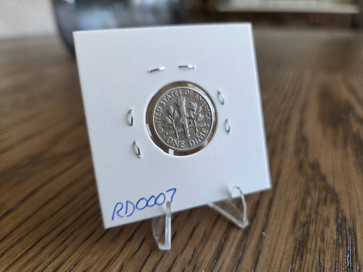 Reverse of exact 1962 Roosevelt Dime RD0007