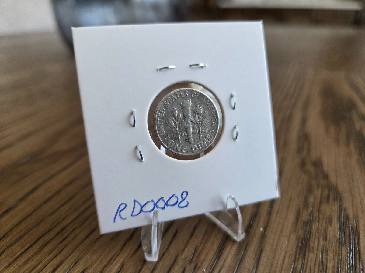 Reverse of exact 1962-D Roosevelt Dime RD0008