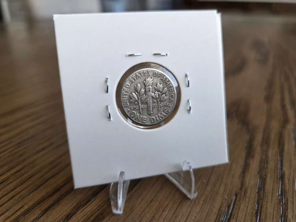 1950 Roosevelt Dime reverse - exact coin RD0010