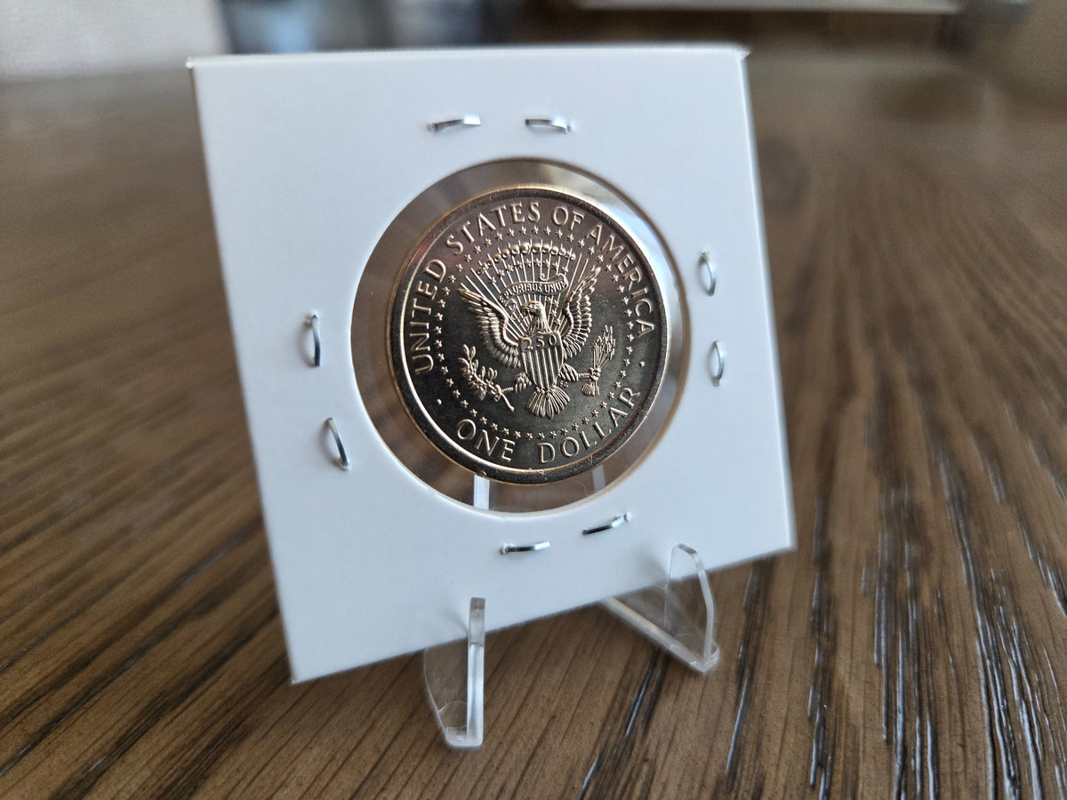 2026 official U.S. Mint Trump dollar – representative coin – reverse
