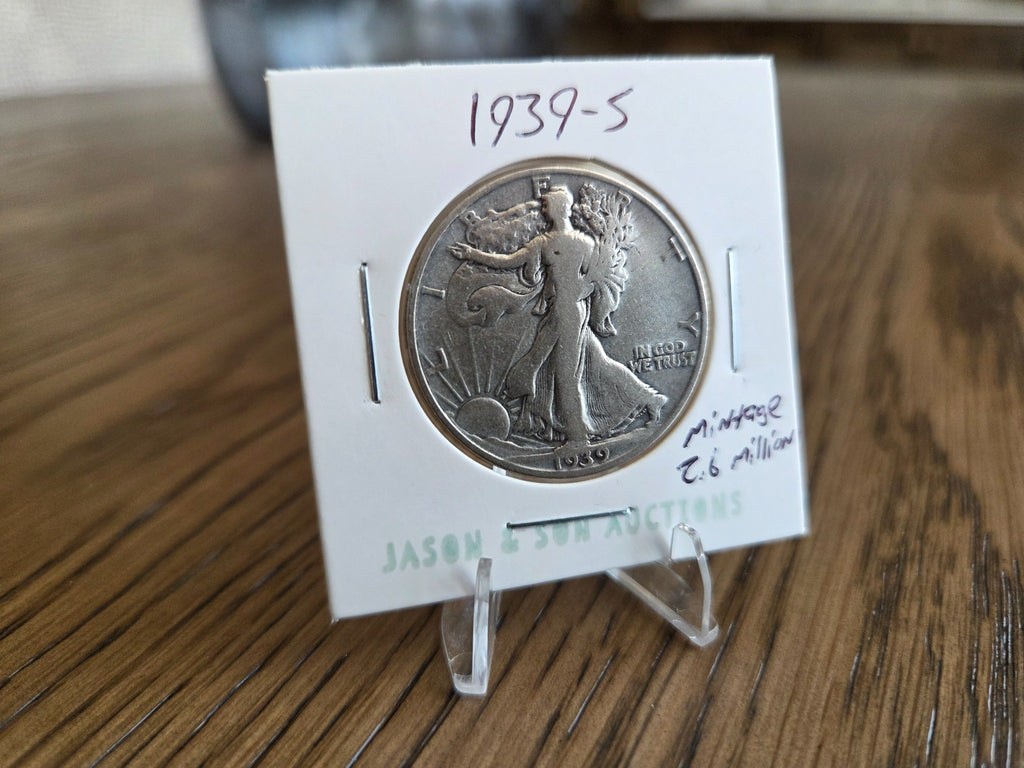 1939-S Walking Liberty Half Dollar obverse