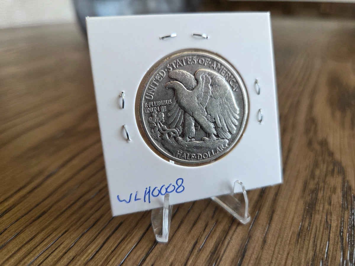 1942 Walking Liberty Half Dollar reverse