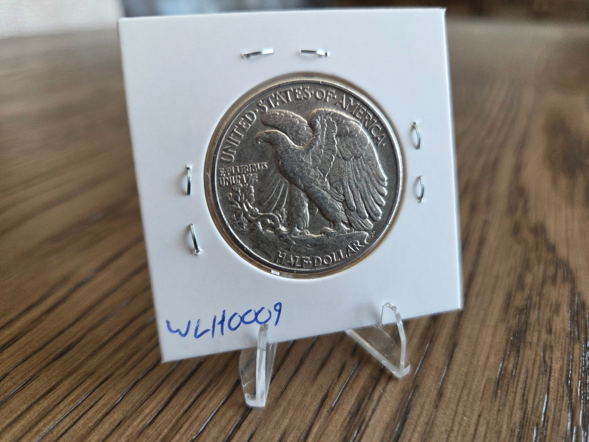 1945 Walking Liberty Half Dollar reverse