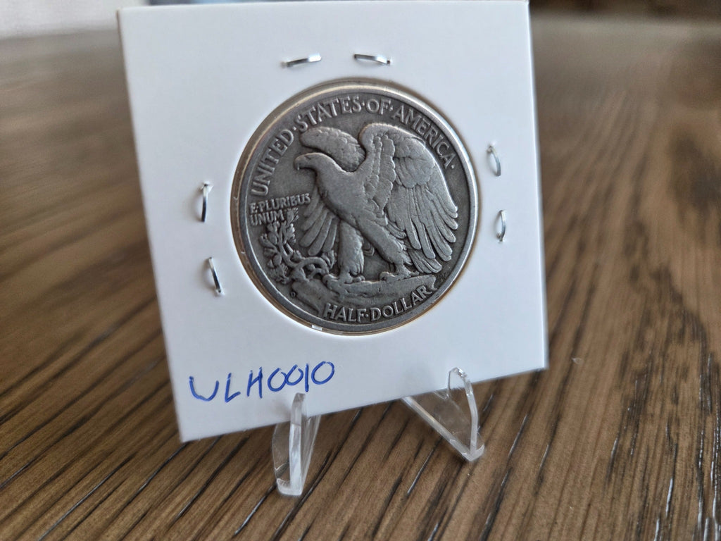 1945-D Walking Liberty Half Dollar reverse