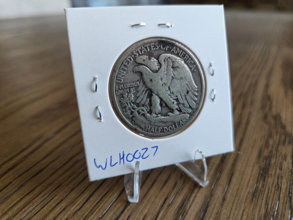 Reverse of exact 1945-D Walking Liberty half dollar WLH0027