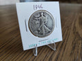 Obverse of exact 1946 Walking Liberty half dollar WLH0028