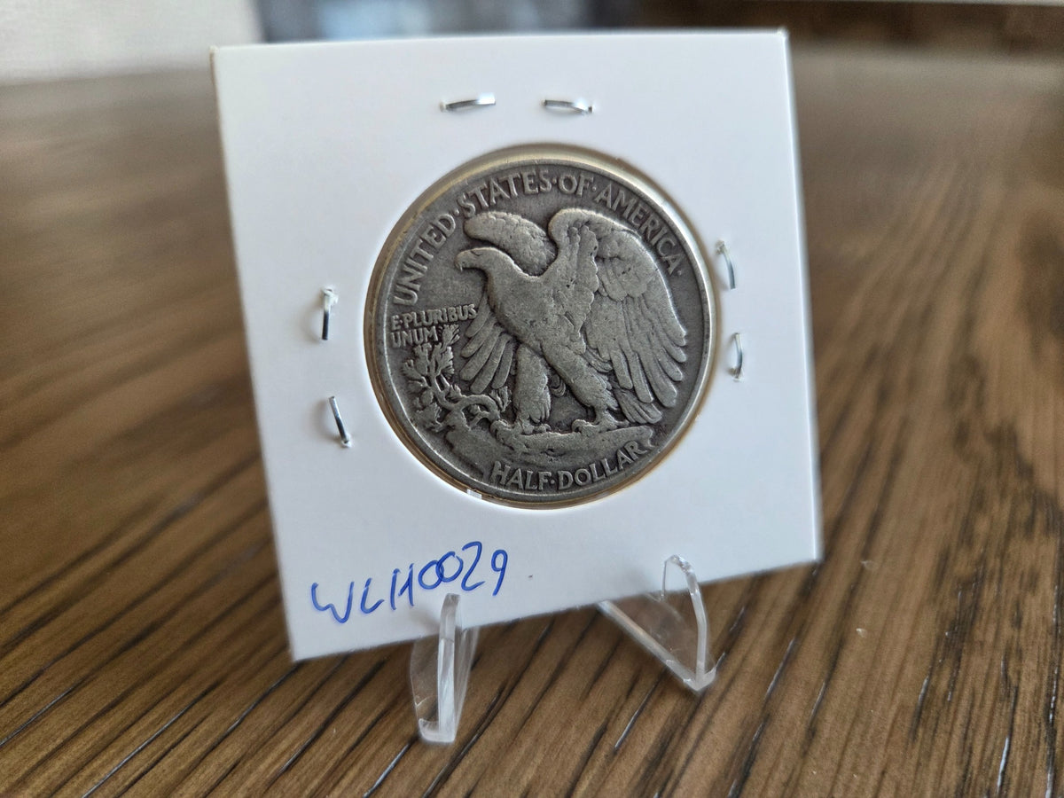 Reverse of exact 1944 Walking Liberty half dollar WLH0029