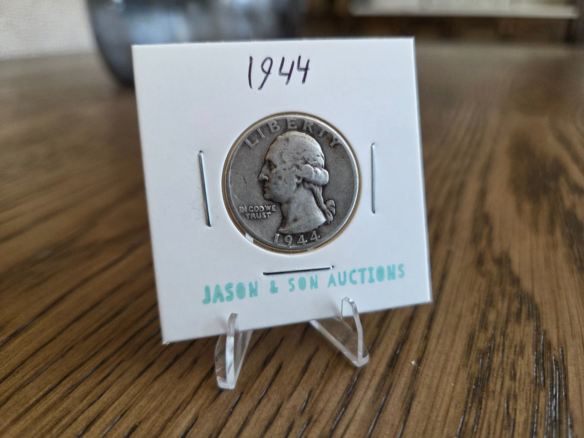 Obverse of exact 1944 Washington Quarter WQ0015