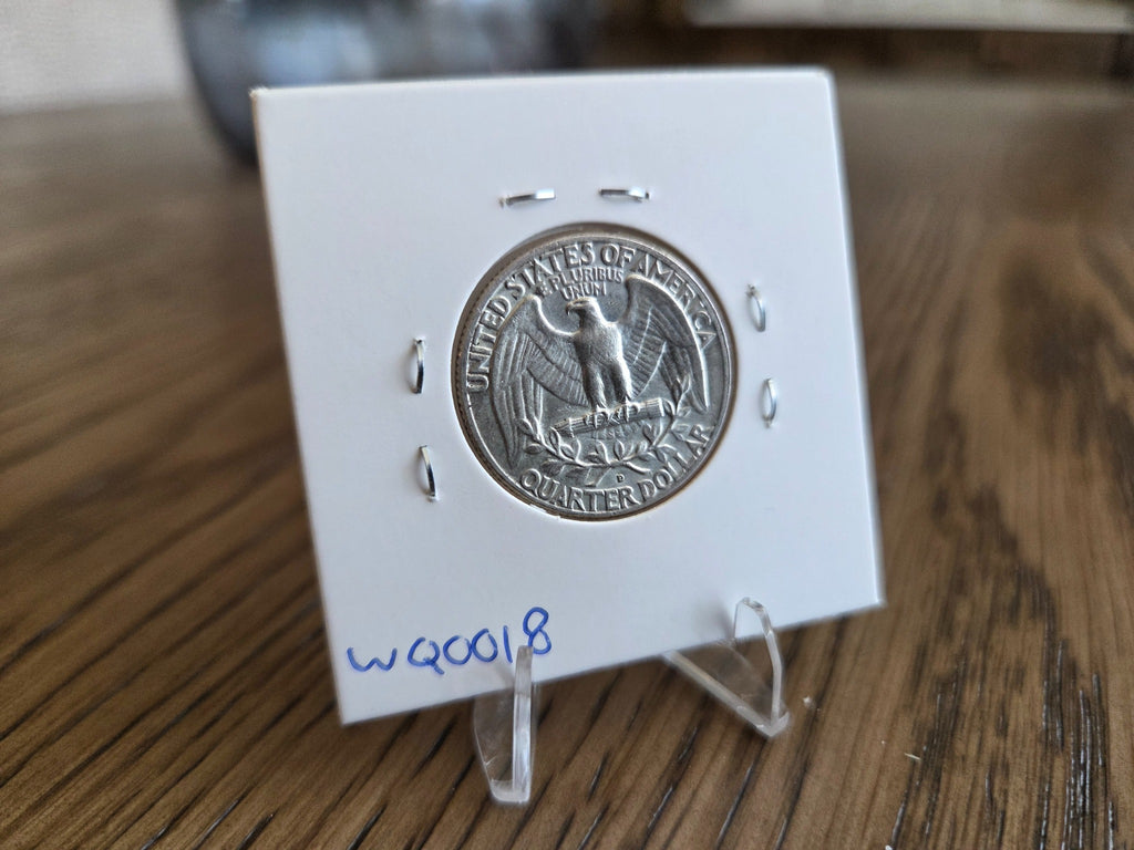 Reverse of exact 1962-D Washington Quarter WQ0018