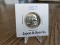 1957 Washington Quarter, obverse, exact coin WQ0029