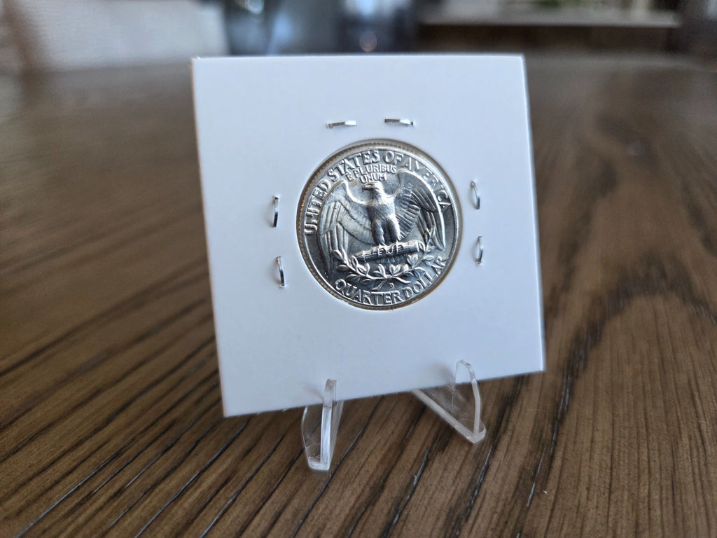 1964-D Washington quarter reverse – exact coin WQ0031