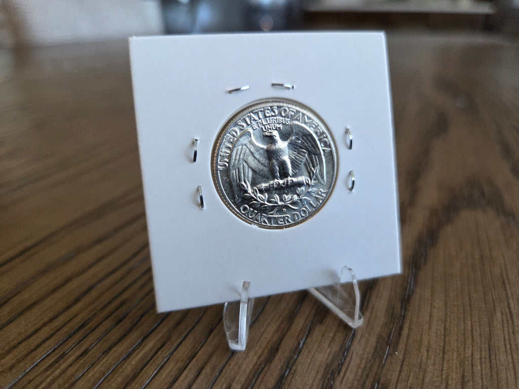 1964-D Washington quarter reverse – exact coin WQ0032