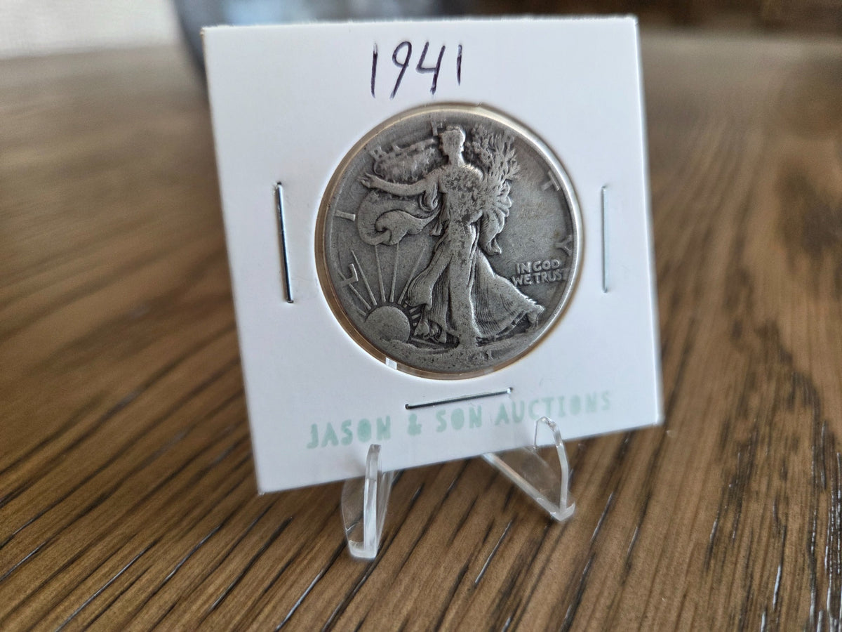 1941 Walking Liberty half dollar obverse – WLH0012