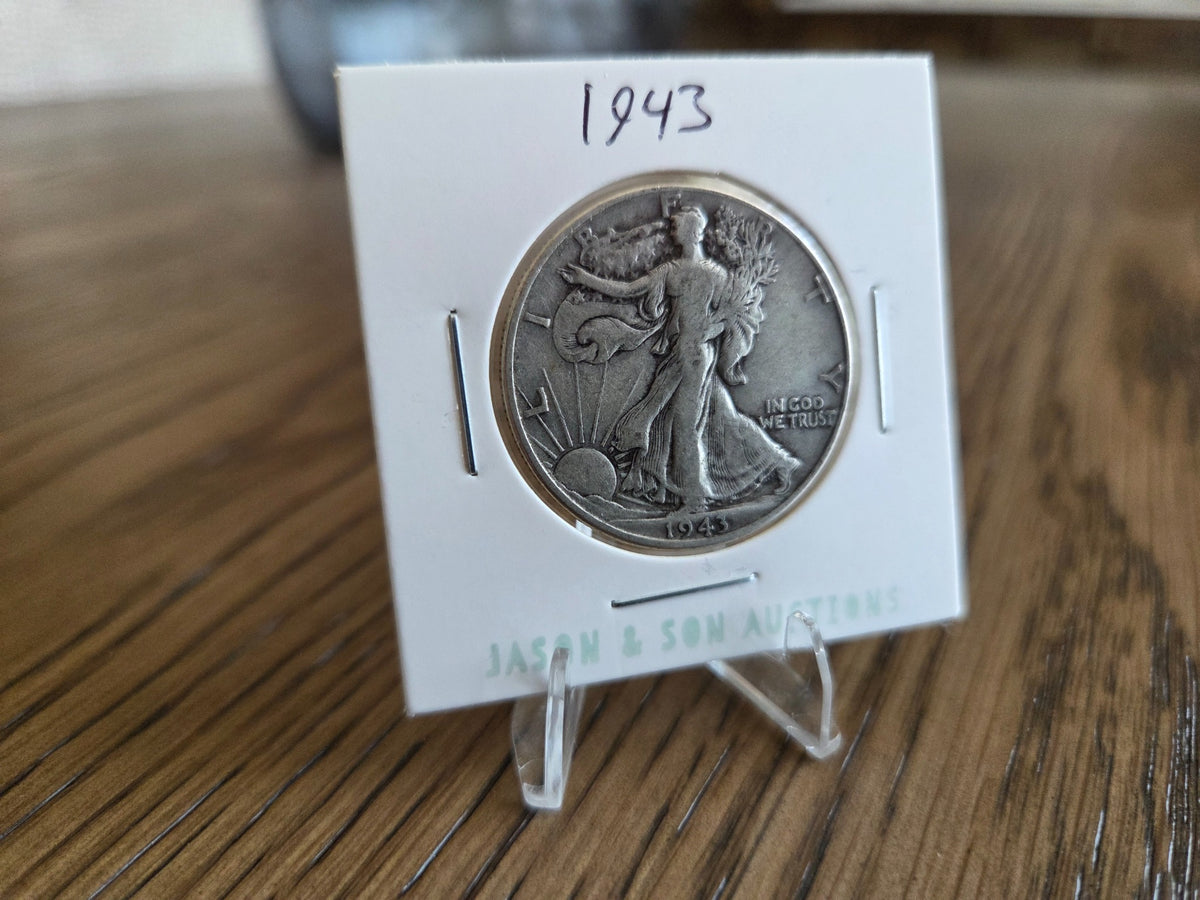 1943 Walking Liberty half dollar obverse – WLH0013